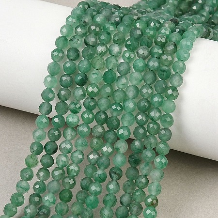 Natural African Jade Beads Strands G-B175-D20-4mm-1