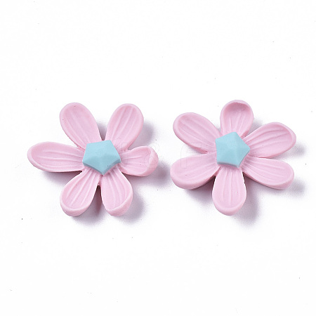 Opaque Resin Cabochons CRES-T022-16E-1