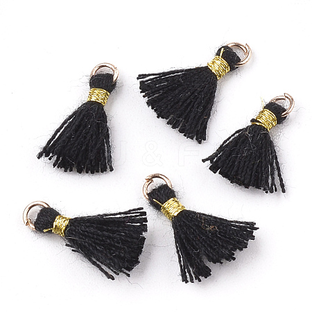 Polycotton(Polyester Cotton) Tassel Pendant Decorations FIND-S281-02-1