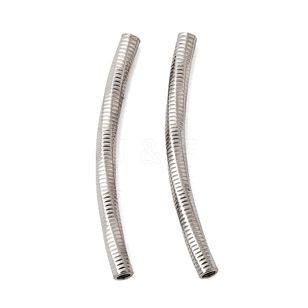 304 Stainless Steel Tube Beads STAS-B128-13E-P-1