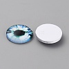 Glass Cabochons LS-GLAA-WH0033-75G-10-2