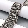 Electroplate Glass Beads Strands LS-GLAA-H021-01A-FP12-3