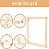 Solid Wood Stretcher Bars DIY-WH0188-15C-4