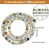 2 Strands Natural Flower Amazonite Beads Strands G-PA0001-27-2