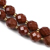 Natural Red Jasper Beads Strands G-N342-149I-17-4