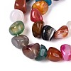 Natural Agate Beads Strands G-T142-66-3