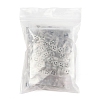 200Pcs Flat Round Acrylic Beads TACR-FS0001-53-6