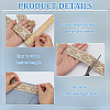 10Yards Ethnic Style Rhombus Polyester Ribbon SRIB-FG0001-35B-3