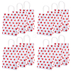 Kraft Paper Star Printed Bags with Handles ABAG-WH20013-08C-1