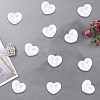 30Pcs 1-Hole Resin Shank Buttons BUTT-CY0001-25B-7