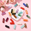 30Pcs 3 Colors Column Imitation Gemstone Acrylic Beads OACR-YW0002-52A-5