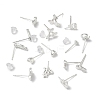 2 Pairs Alloy Stud Earrings for Women EJEW-FS0001-27H-3