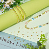   300Pcs 5 Styles Brass Beads KK-PH0005-96-5