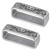 2Pcs 304 Stainless Steel Belt Keeper Rings FIND-PH0061-84A-1