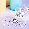 500Pcs Acrylic Horizontal Hole Letter Beads OACR-YS0001-03O-4