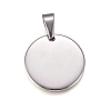 Tarnish Resistant 304 Stainless Steel Pendants STAS-I135-29P-1