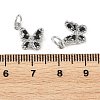 SHEGRACE Brass Micro Pave Cubic Zirconia Charms XGRQ5K010-628P-H-3