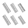 6pcs 3 styles Alloy Watch Band Adapter Connectors FIND-DC0006-84P-1