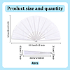 4Pcs Plastic Fans Display Decorations AJEW-GO0002-62-2