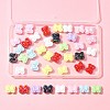 40Pcs UV Plating Opaque Acrylic Beads OACR-FS0002-28-7