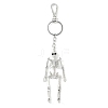 Alloy Pendant Keychain SKUL-PW0002-057P-1