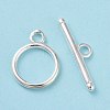 Eco-friendly Brass Toggle Clasps X-KK-D082-17S-2