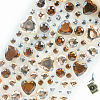 Transparent Acrylic Rhinestone Sticker DIY-WH0067-03H-1