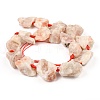 Rough Raw Natural Sunstone Beads Strands G-F595-I02-3