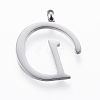 Tarnish Resistant 304 Stainless Steel Pendants STAS-F129-D-P-2