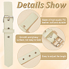 PU Imitation Leather Buckles BUTT-WH0027-46P-03-4