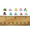 60G 10 Colors Opaque Acrylic Beads OACR-FS0001-75-5