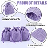 Beebeecraft 24Pcs Burlap Packing Pouches Drawstring Bags ABAG-BBC0001-07C-6