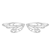 304 Stainless Steel Pendants STAS-WH0033-06P-1