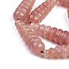 Natural Strawberry Quartz Beads Strands G-G263-M1-05-1