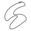 304 Stainless Steel Cable Chain Twisted Chain Necklaces for Women Men NJEW-JN05818-4