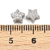 Brass Micro Pave Clear Cubic Zirconia Multi-Strand Links KK-K407-43P-3