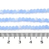 Imitation Jade Glass Beads Strands EGLA-A034-J3mm-MB03-5
