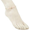304 Stainless Steel Link Chain Anklets AJEW-AN00703-5