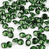 Diamond Shaped Cubic Zirconia Pointed Back Cabochons ZIRC-R004-6mm-08-1