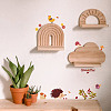 8 Sheets 8 Styles Autumn PVC Waterproof Wall Stickers DIY-WH0345-088-6
