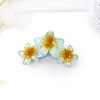 Flower Plastic Claw Hair Clips PW-WGB4757-03-1