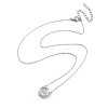 201 Stainless Steel Cable Chain Necklaces NJEW-L124-021P-2