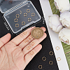20Pcs 925 Sterling Silver Double Loop Jump Rings STER-BBC0002-11B-G-3