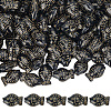 100PCS Opaque Acrylic Beads OACR-SC0001-27-1