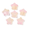 Transparent Spray Paint Glass Beads X1-GLAA-H035-02H-1