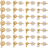201 Stainless Steel Stud Earring Findings STAS-BBC0007-17-1