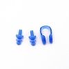 Silicone Nose Clip & Earplug Set AJEW-WH0240-32D-1