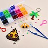 15 Colors DIY Fuse Beads Kit DIY-X0295-01C-5mm-6