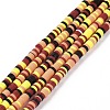 Handmade Polymer Clay Beads Strands CLAY-R089-3mm-015-1