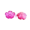 Transparent Plastic Bead Caps KY-Q005-02A-08-3